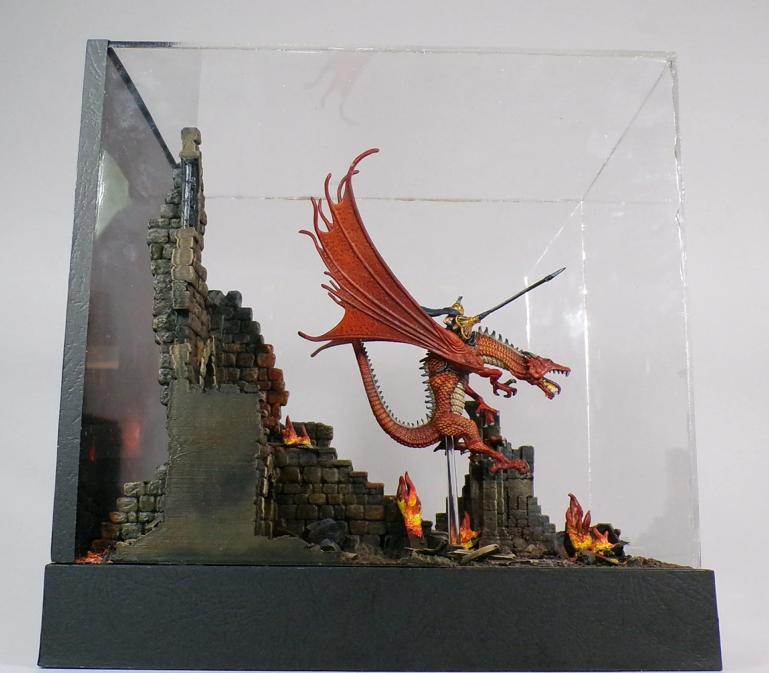 Dragonlance Painting: We Built a Diorama for a Ral Partha Red